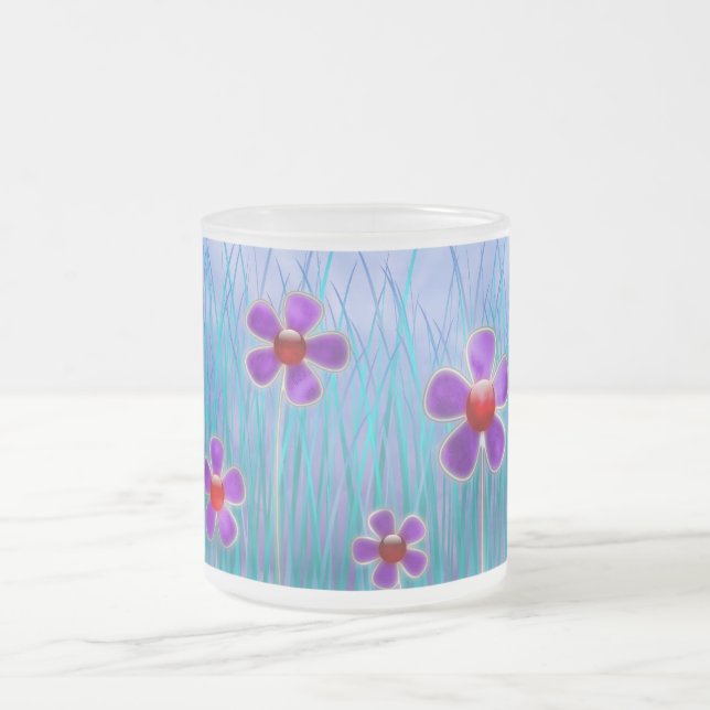 Givré Tasse timide de marguerites (Centre)
