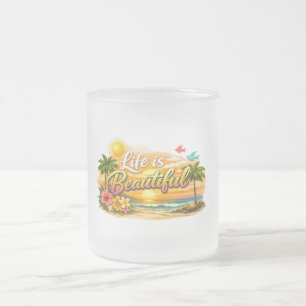 Givré Tasse Tropicale La Vie Est Belle