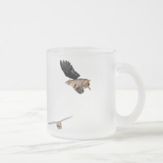 Givré Troupeau de tasse givrée par porcs