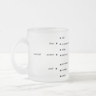 Givré un nouveau plaisir à mesurer la tasse