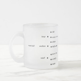 Givré un nouveau plaisir à mesurer la tasse