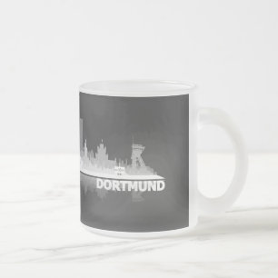 Givré Ville de Dortmund Skyline tasse