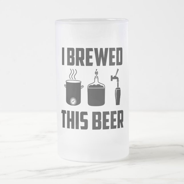 Givrée J'Ai Brassé Cette Bière ! Chope (Centre)