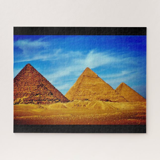 Gizeh Pyramides Puzzle (Horizontal)