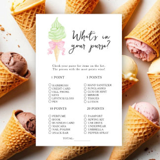 Glace avec ruban - Qu'est-ce qu'il y a dans votre