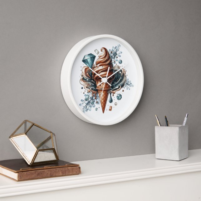 Glace et diamants Grande Horloge (Bureau)