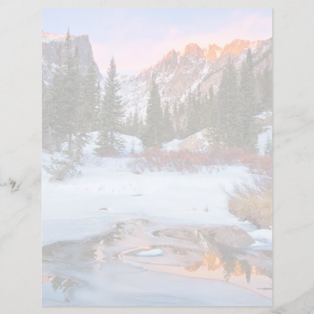 Glace et neige | Estes Park, Colorado (Devant)