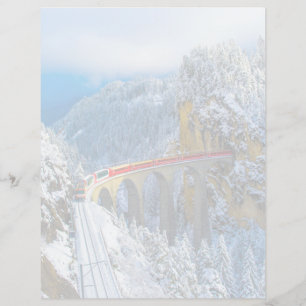 Glace et neige Express Bernina, Suisse
