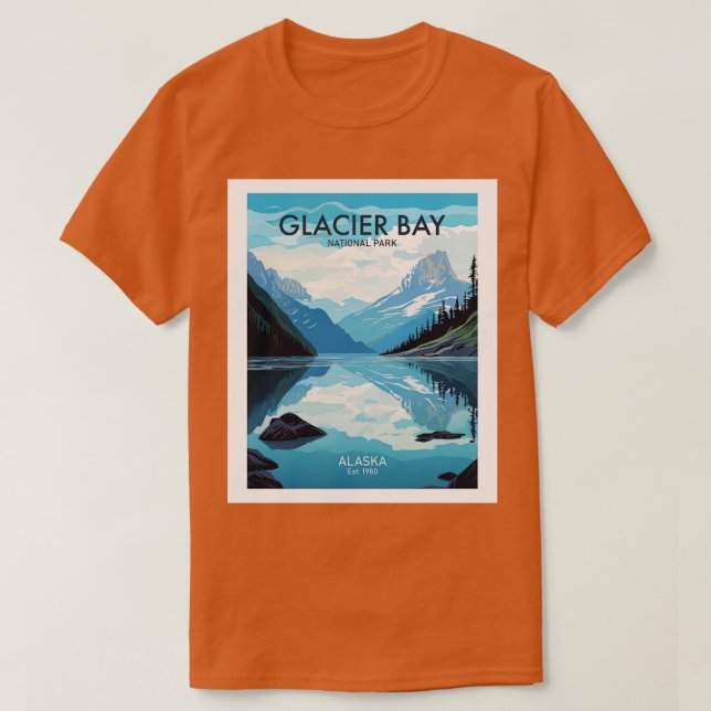 GLACIER BAY NATIONAL PARK TShirt 4 (Design devant)