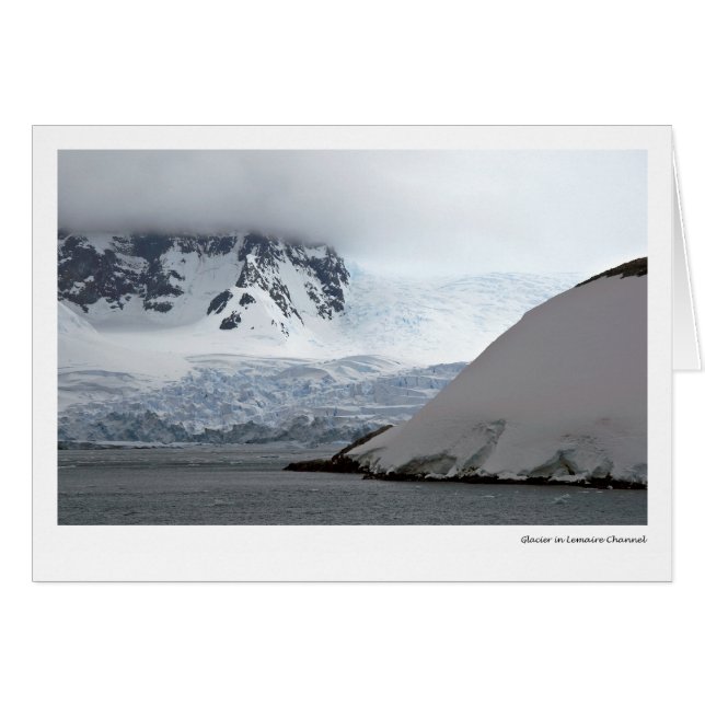 Glacier dans la Manche de Lemaire (Devant horizontal)