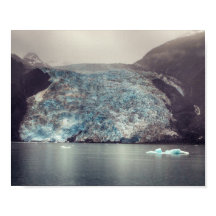Glacier de l'Alaska foncé et dramatique | Poster
