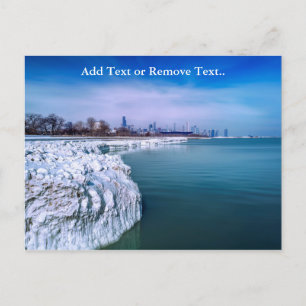 Glacier Frozen De La Carte Postale Windy City