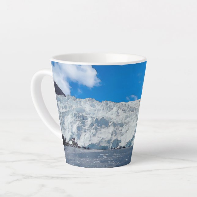Glacier Holgate - Tasse à latte (Angle gauche)