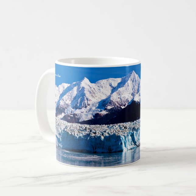 Glacier Hubbard, Alaska Mug (Devant gauche)