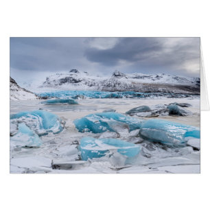 Glacier Ice paysage, Islande