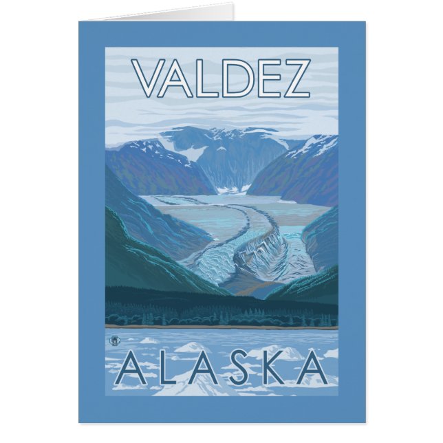 Glacier Scene - Valdez, Alaska (Devant)