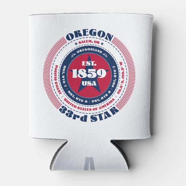 Glacière à monogramme de l'Oregon State (Devant)