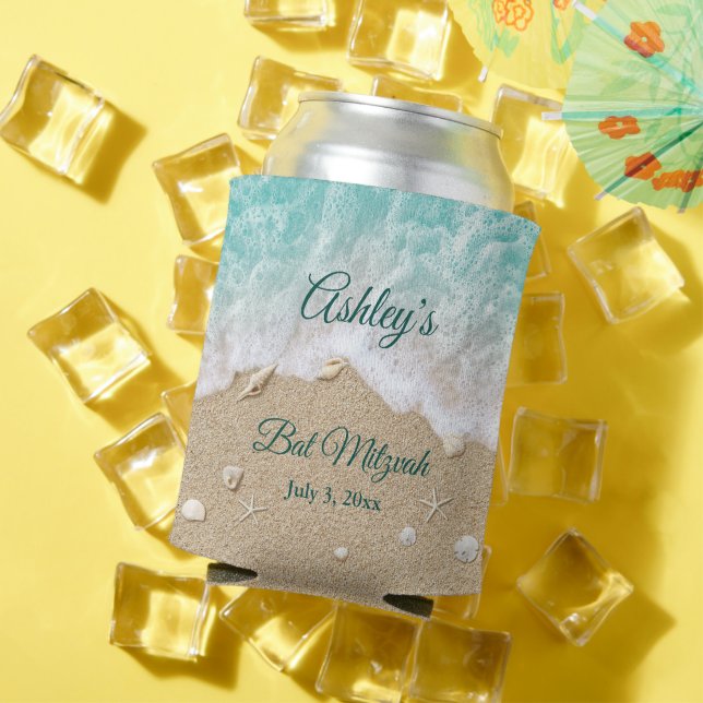 Glacière Bat mitzvah Turquoise Beach Waves (Été in situ)