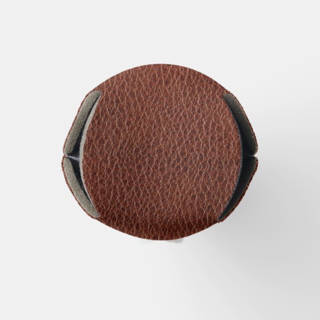 Glacière bouteille en cuir (Bas)