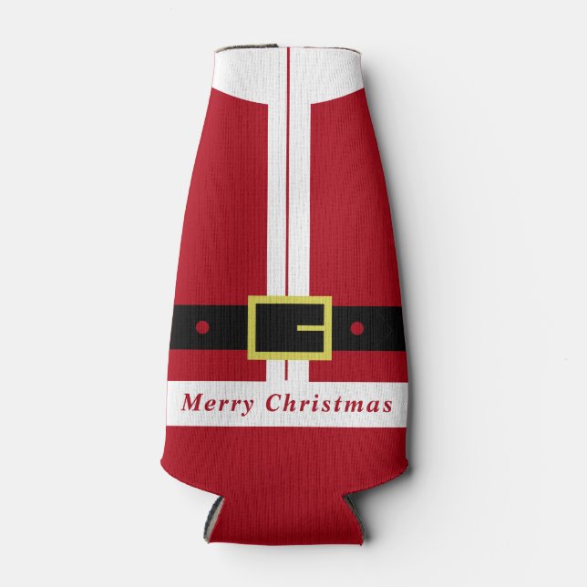 Glacière bouteille Père Noël (Devant)