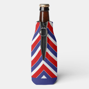 Glacière BOUTEILLE Rouge, Blanc, Bleu Chevron 1 VE