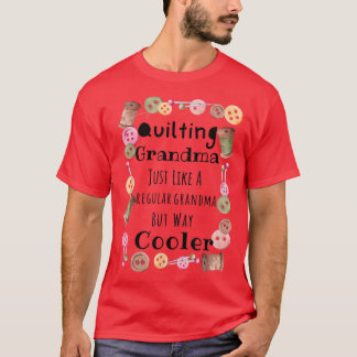 Glacière, Chemise à coudre, Grand-Mère, T-Shirt