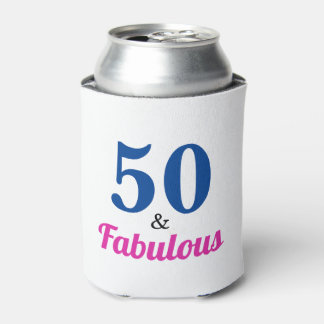 Glacière de boîte pour fête d'anniversaire 50 ans 