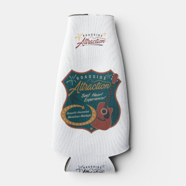 Glacière de bouteille d'attraction côté route (ble (Devant)