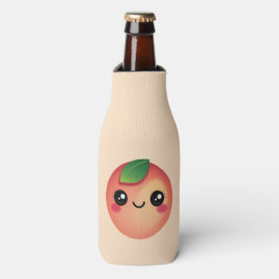 Glacière de bouteille de Kawaii Peach