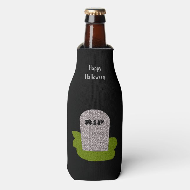 GLACIÈRE de bouteille de pierre Tombstone RIP (Bottle Devant)