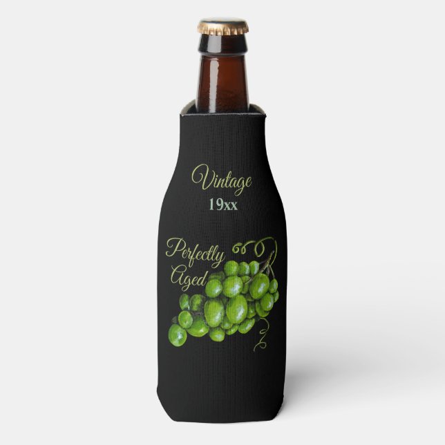 Glacière de bouteille de raisins (Bottle Devant)
