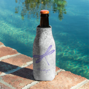 Glacière de bouteille personnalisé de libellule