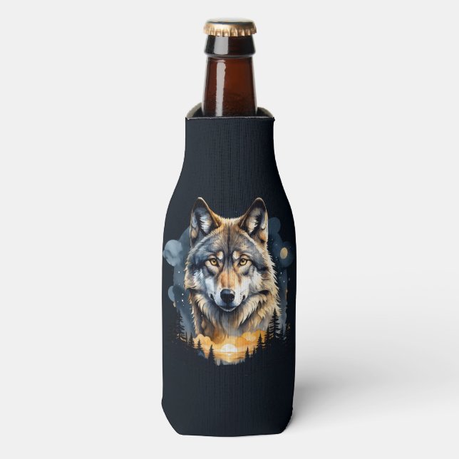 Glacière de bouteille Wolf Country (Bottle Devant)