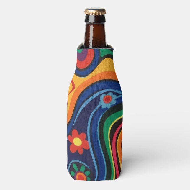 Glacière de bouteilles Hippie (Bottle Devant)
