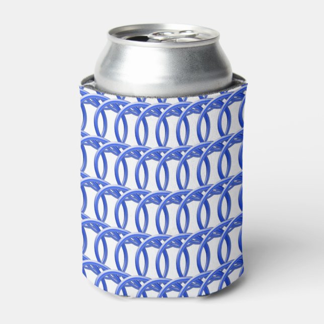 Glacière de canettes/bouteilles - Bagues bleues in (Can devant)