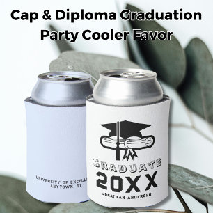 Glacière de fête de remise des diplômes avec casqu