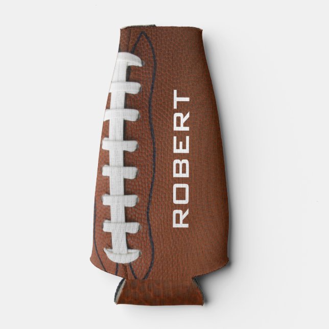 Glacière de la bouteille de conception de football (Devant)