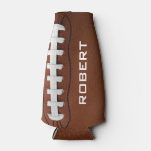 Glacière de la bouteille de conception de football