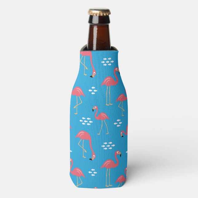 Glacière Flamant rose bouteille (Bottle Devant)