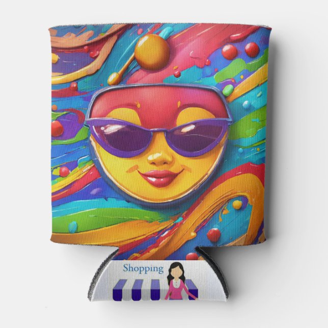 Glacière "Gardez-le Cool : Explorez notre Can Coo  (Devant)