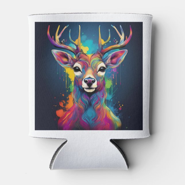 Glacière - L'œuvre d'art aux cerfs colorés (Devant)