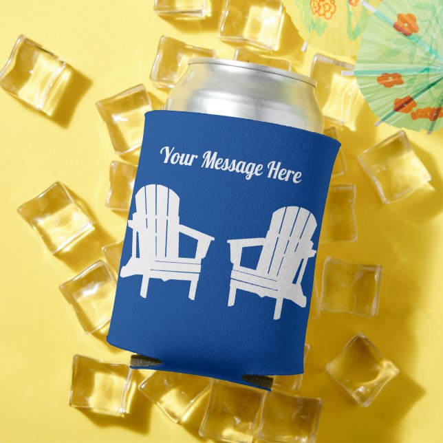 Glacière pour bière Beach Chair - Koozie rétro de  (Été in situ)