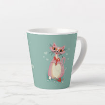 Glad Nous sommes amis Latte Mug