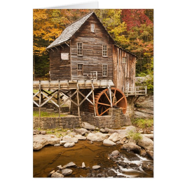 Glade Creek Grist Mill, Babcock State Park, 2 (Devant)