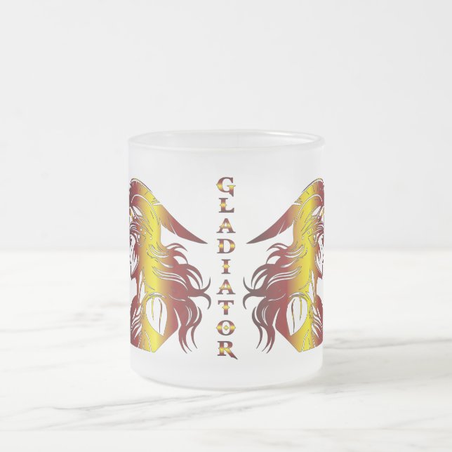 Gladiator Glass Mug (Centre)