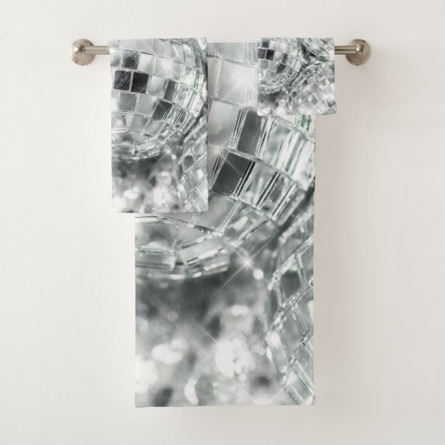 Glam à balles disco #1 #retro #wall #art (En situation)