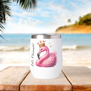 Glam de Flamant rose tropical