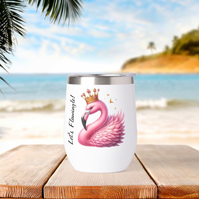 Glam de Flamant rose tropical (Yoga)