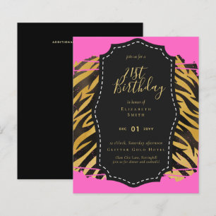 Glam Girly Parties scintillant 21e anniversaire (o