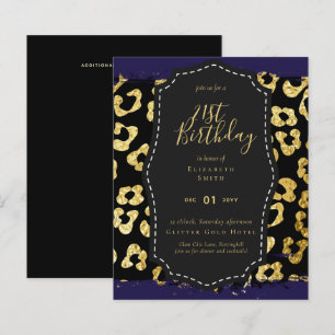Glam Girly Parties scintillant 21e anniversaire (o